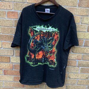 Vintage Godzilla Movie Promo T Shirt XL
